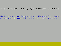 Computer Brag (1983)(Turtle Software)